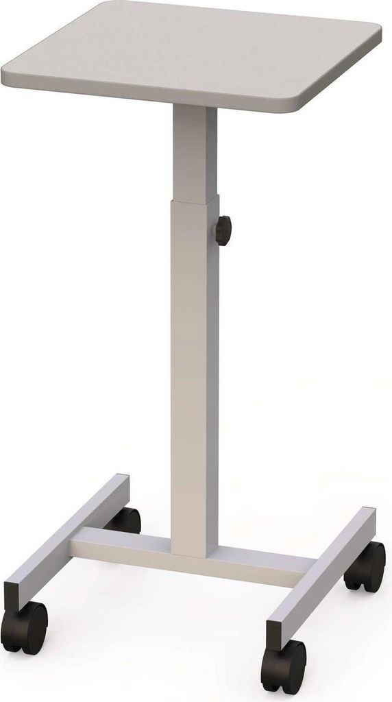 MAUL Stehtisch höhenverstellbar Standfuß Rollen 40.6 x 41.4 Produktbild 