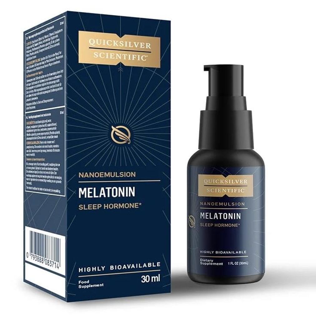 QUICKSILVER Liposomales Melatonin EU (30 ml) Produktbild 