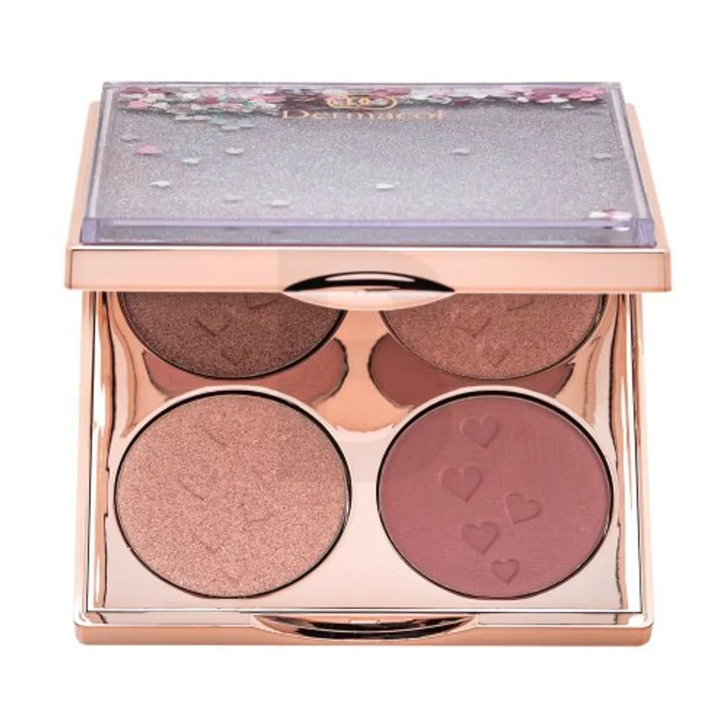 Palette Illuminante Dermacol 10g: Blush, Bronzer e Highlighter Professionale