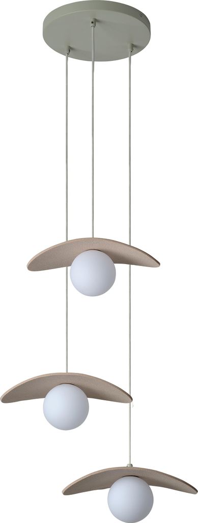 OSRAM Decor Pearl Pendelleuchte 3x G9 Beige, Hängelampe aus Produktbild 