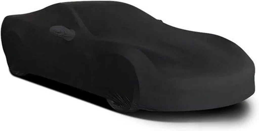 Housse de voiture intérieure extensible noire 4,2m à 4,6m pour sport