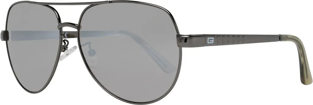 Occhiali da sole Guess GF0215 08C 60 Uomo Gunmetal