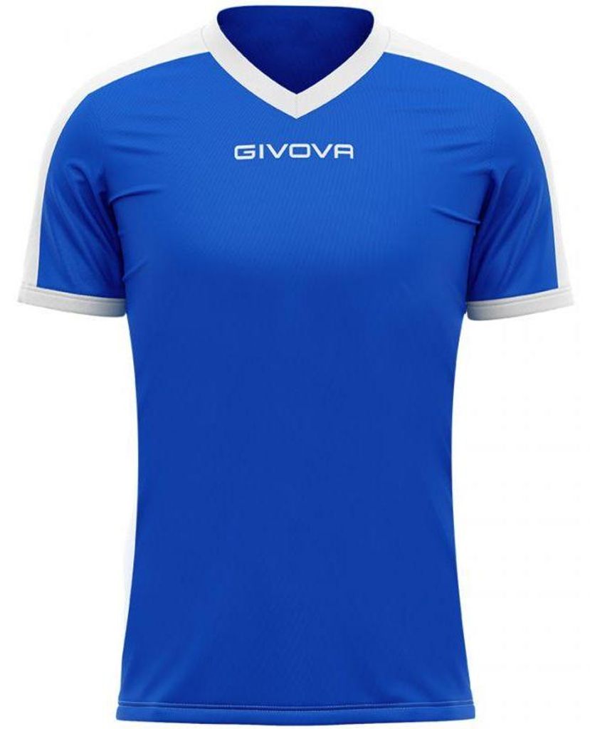 Givova - "Revolution" T-Shirt für Herren, Verriegelung PP9655 (S) (Blau/Weiß)