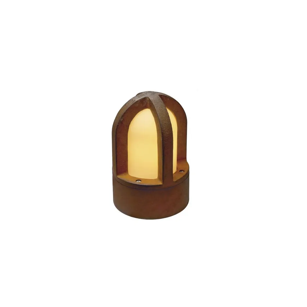 Borne de Jardin Anti-Corrosion Rusty Cone SLV 229430 Éclairage de Sol