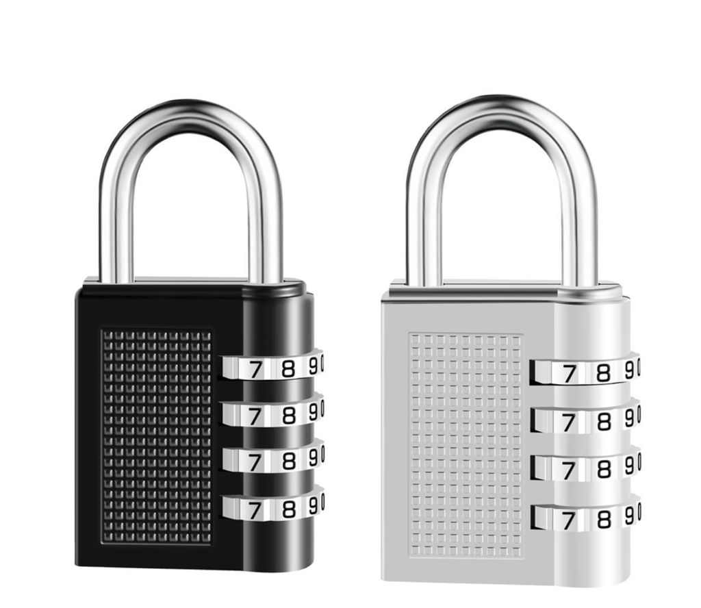 Zahlenschloss Vorhängeschloss Schloss 4-stelliger Code Lock Produktbild 