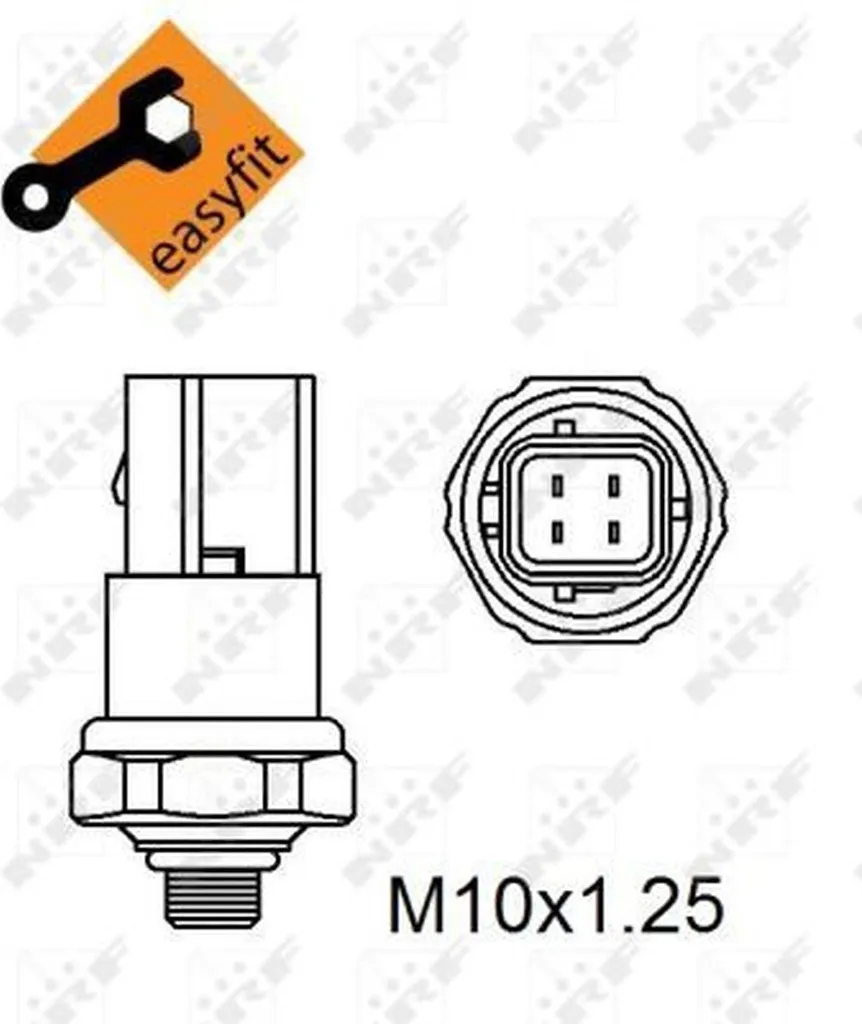 Réparer votre climatisation avec le pressostat NRF 38952 spécial voiture