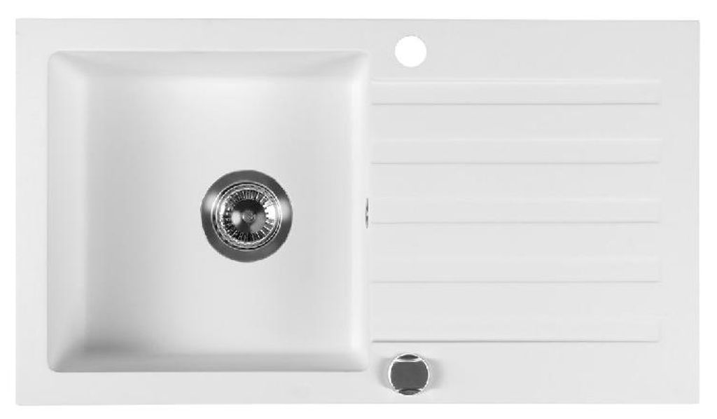 Sapho Drezy - Granitový drez, 780x440 mm, biela GR7201 Obrázok produktu 