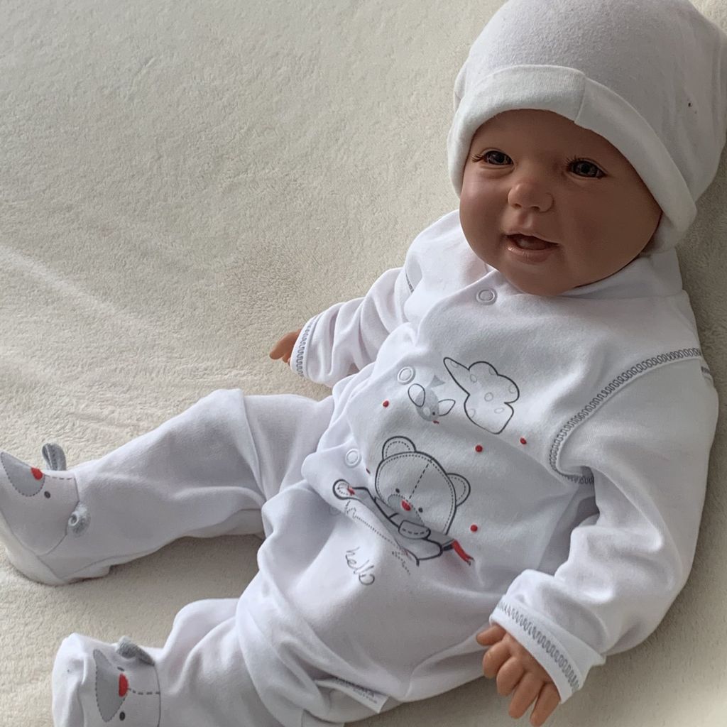 Jungen Lang Pyjama Schlafanzug Mickey Baby