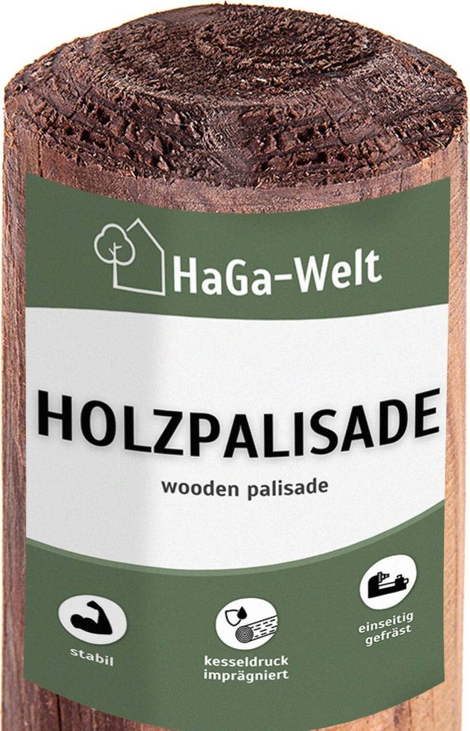 Holzpalisade – widerstandsfähige Palisade für die Produktbild 