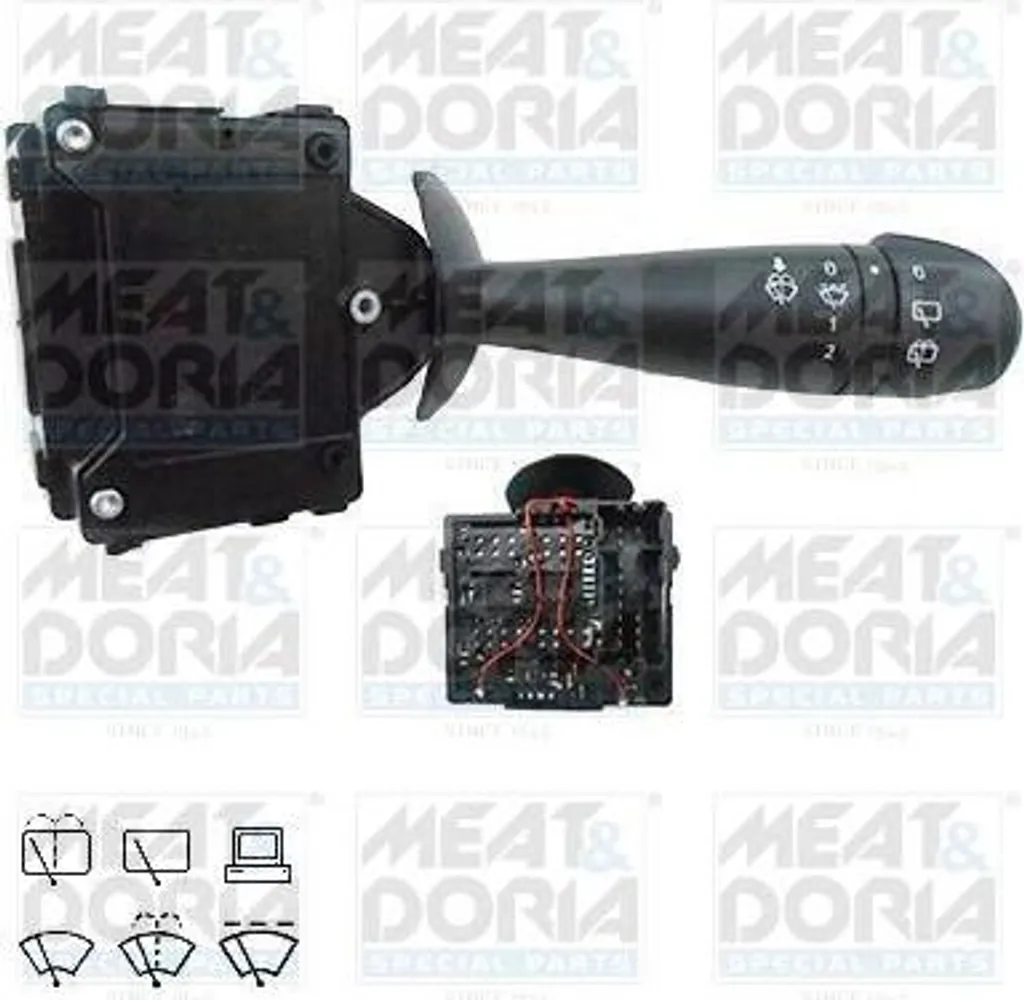 Commutateur de colonne MEAT & DORIA 23543 pour Dacia Logan OE 8201168008
