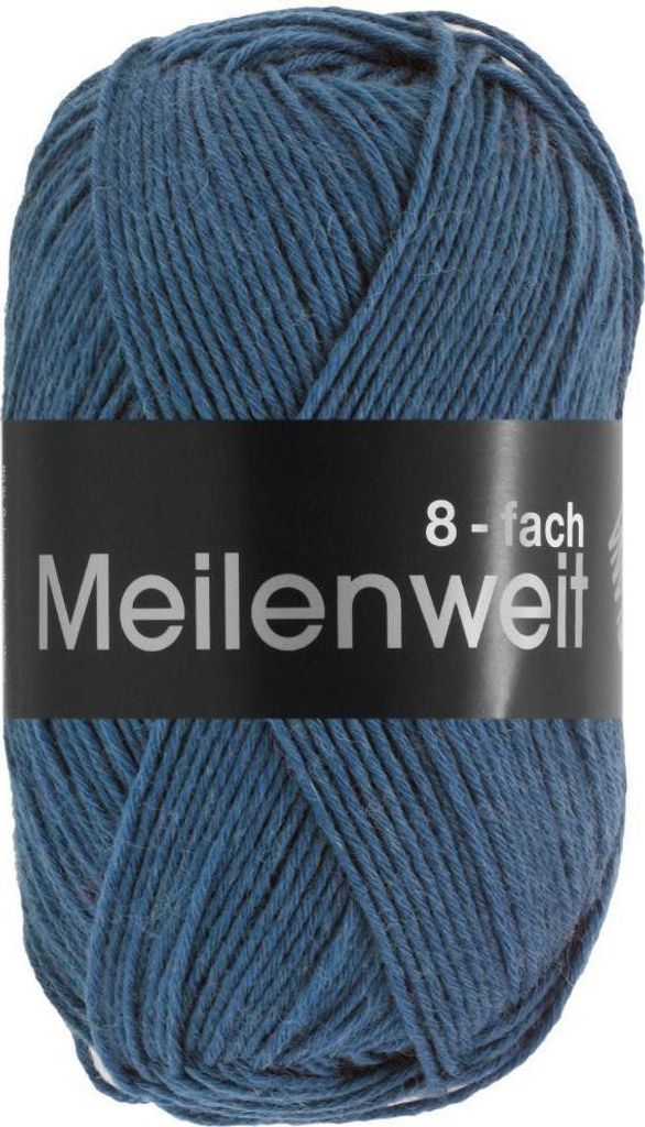 Lana Grossa - Meilenweit 8-fach 150g 9614 jeans Produktbild 
