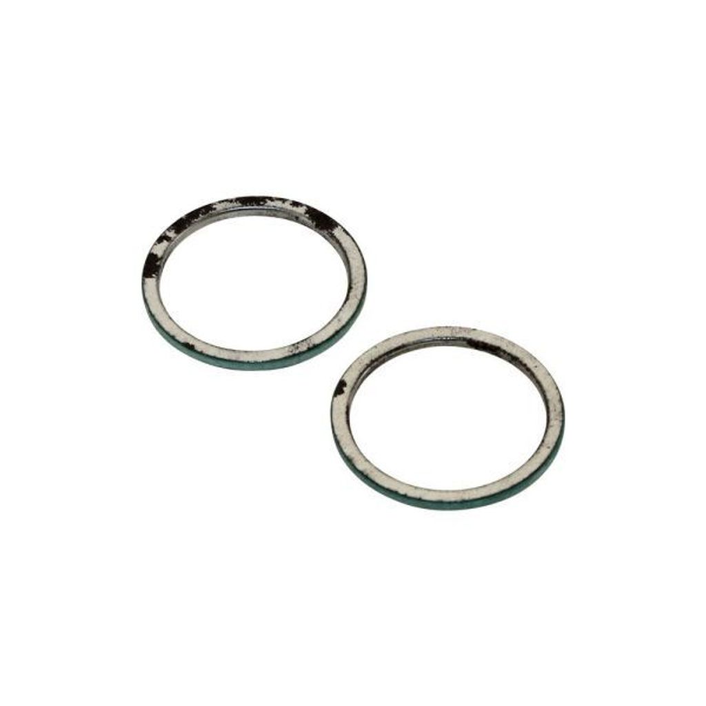 Auspuff Krümmer Dichtung Set 2 Stück 47x39x2,5 mm