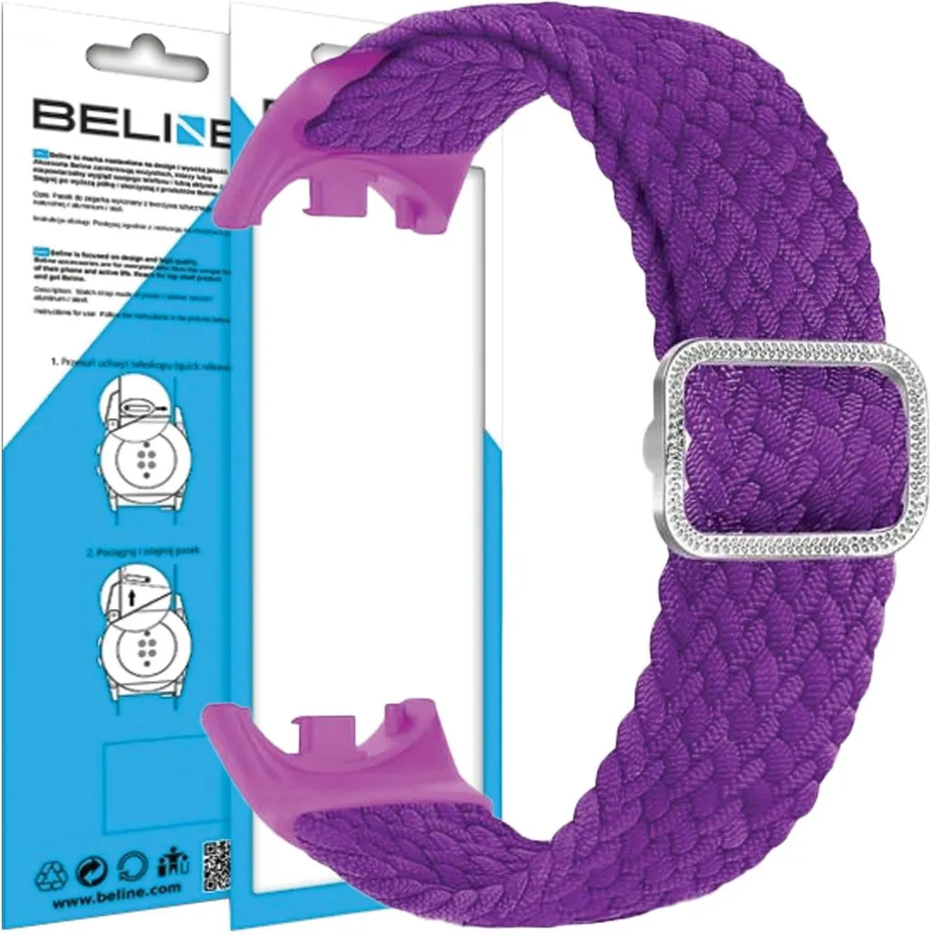 Recensione Cinturino Beline Nylon Viola per Xiaomi Smart Band 9/8