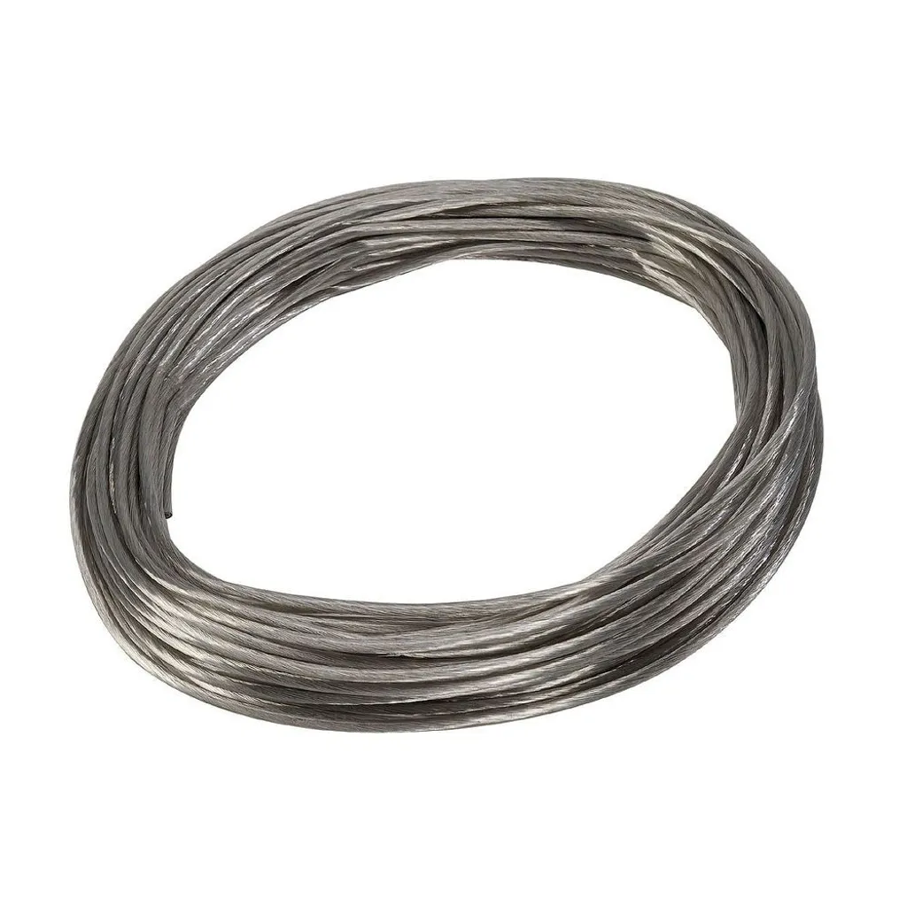 Câble 4mm² pour éclairage extérieur et jardin - Bobine 20m isolée noir