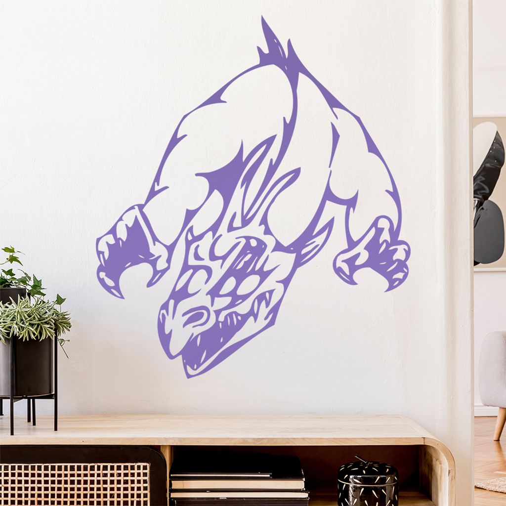 Drachen Klaue Wandtattoo in 6 Größen - Wandaufkleber Wall Sticker - Dekoration, Küche, Wohnzimmer, Schlafzimmer, Badezimmer
