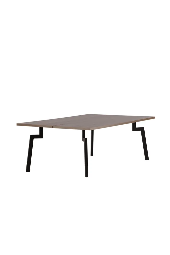 Bethan Table Basse Noyer au Design Scandinave et Structure Renforcée - 7