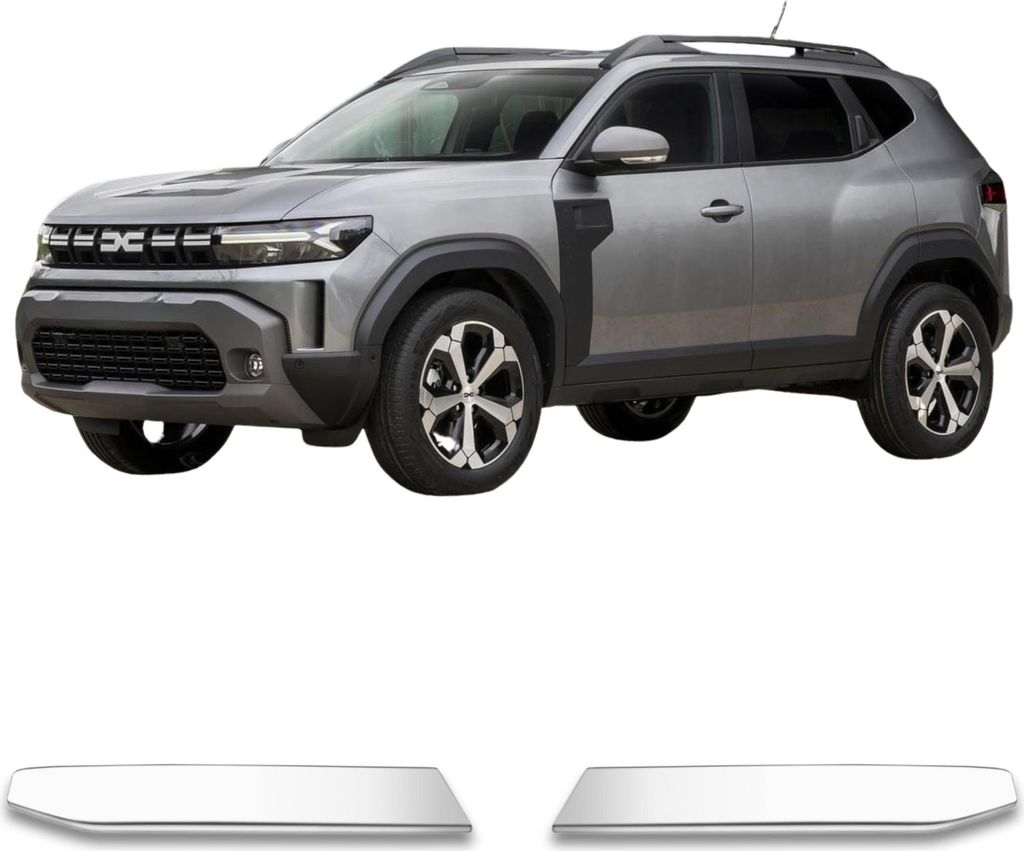 Klappenkappenleisten Edelstahl Chrom Dacia Duster ab 2024