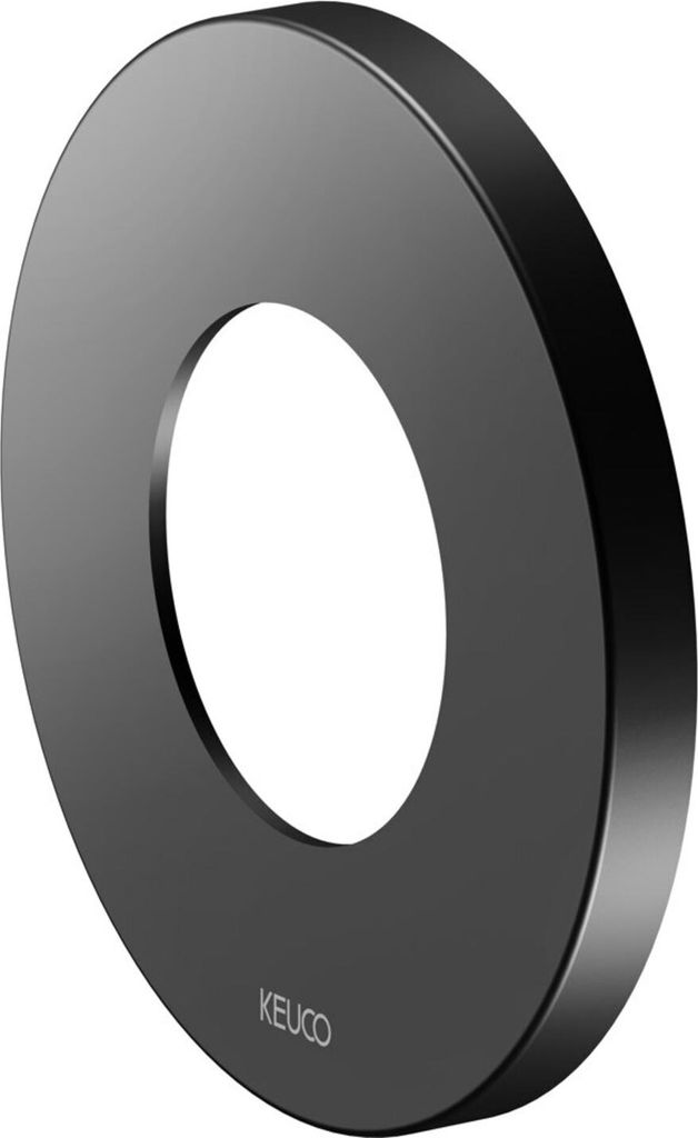 KEUCO Wandrosette Übergröße für Ventile und Thermostatarmatur-Brausearmatur Unterputz, rund, 59553, 59556370091