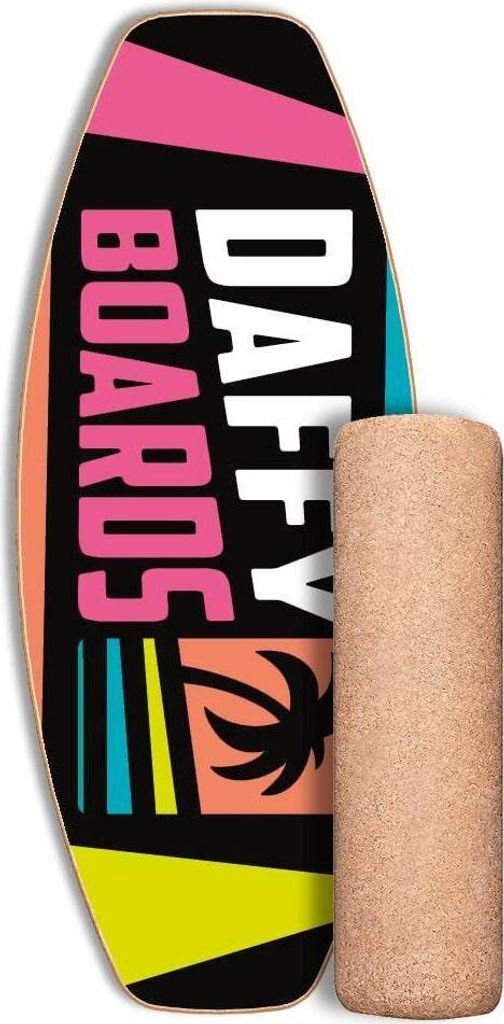 Daffy Boards Allrounder Balance Board Set mit Korkrolle - Produktbild 
