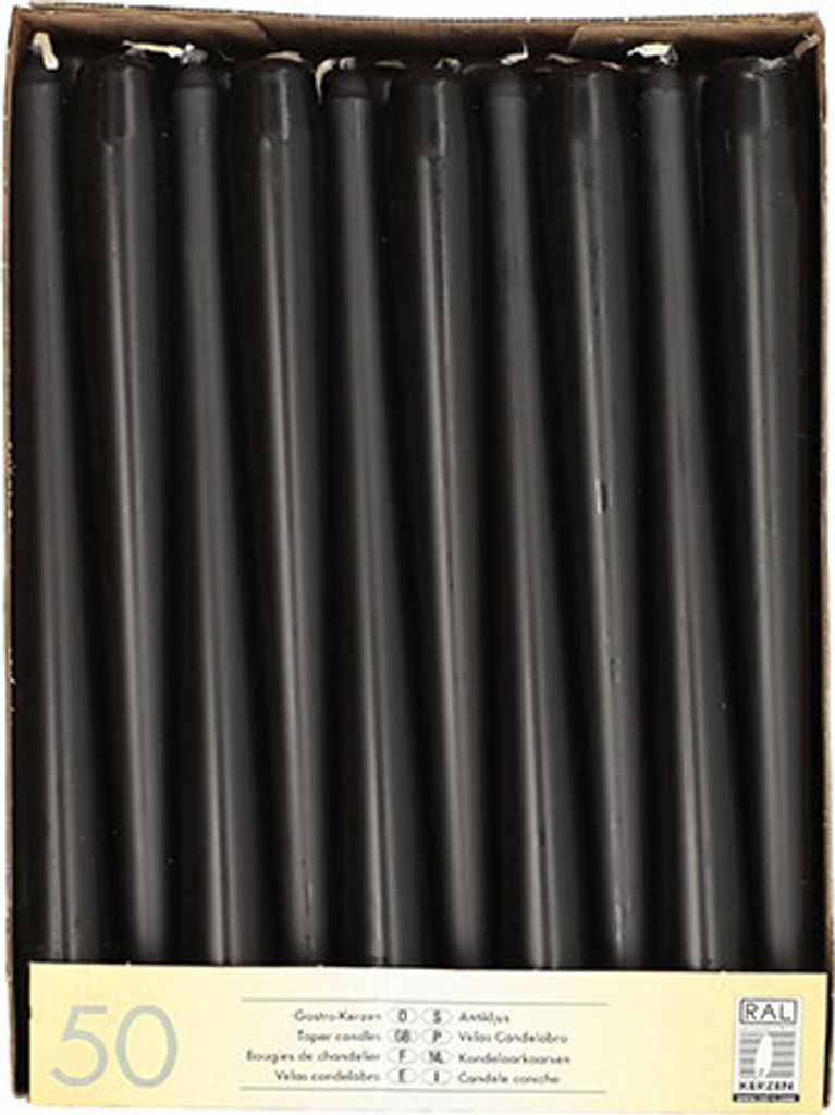 Leuchterkerzen 2,2 Cm, 25 Cm Bordeaux, Papstar (17961