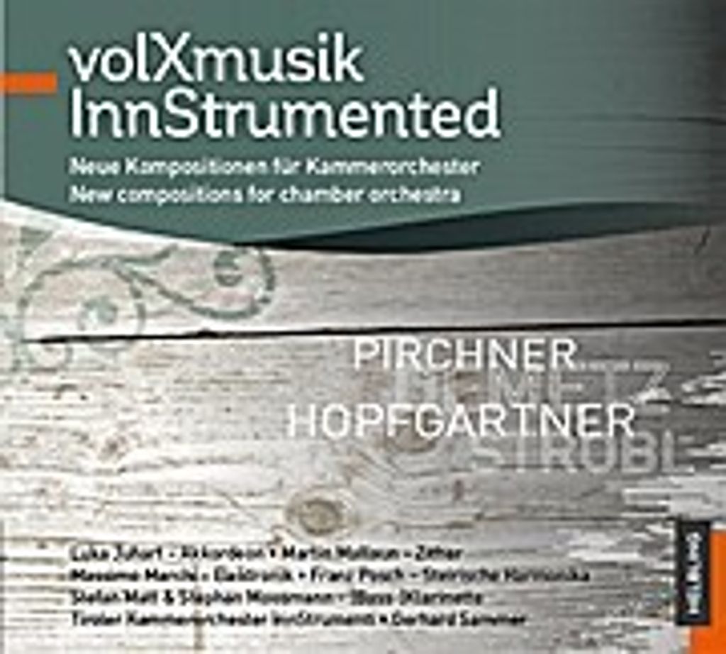 ISBN volXmusik Innstrumented, Musik, Pirchner Werner, Deutsch