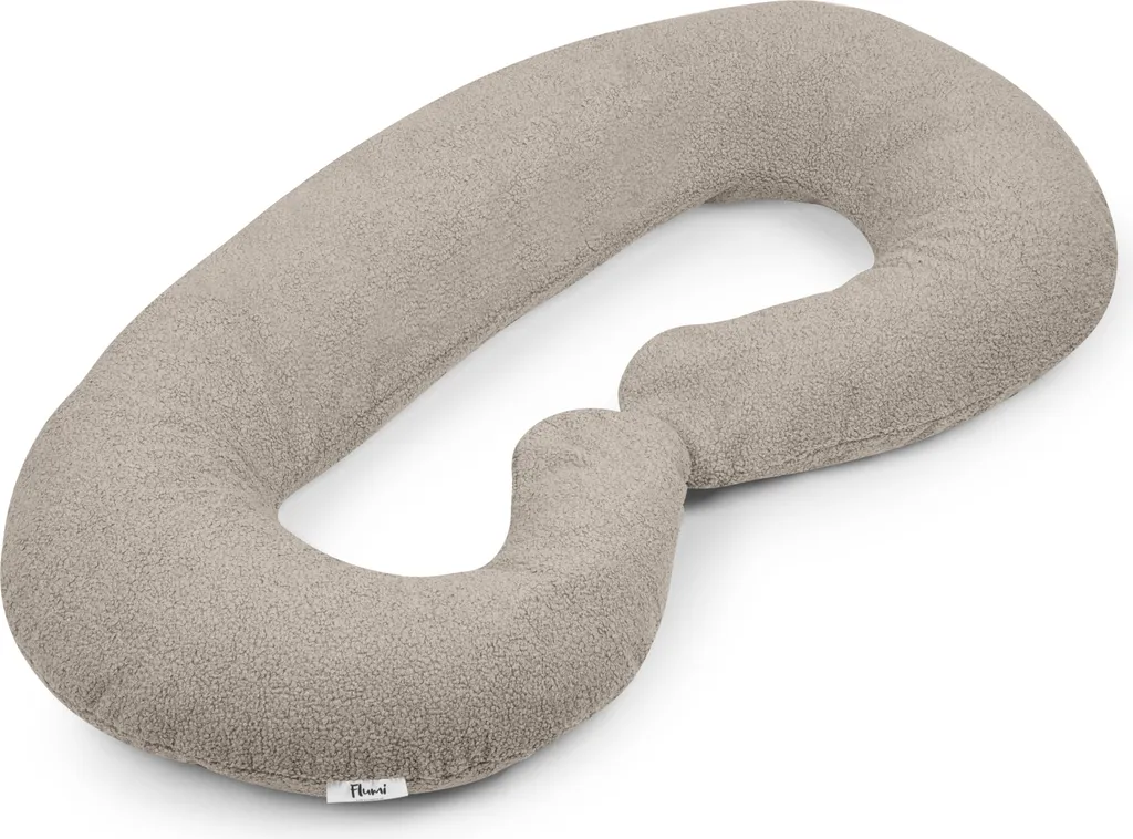 Coussin de grossesse Flumi : fini le mal de dos - Forme C effet mouton