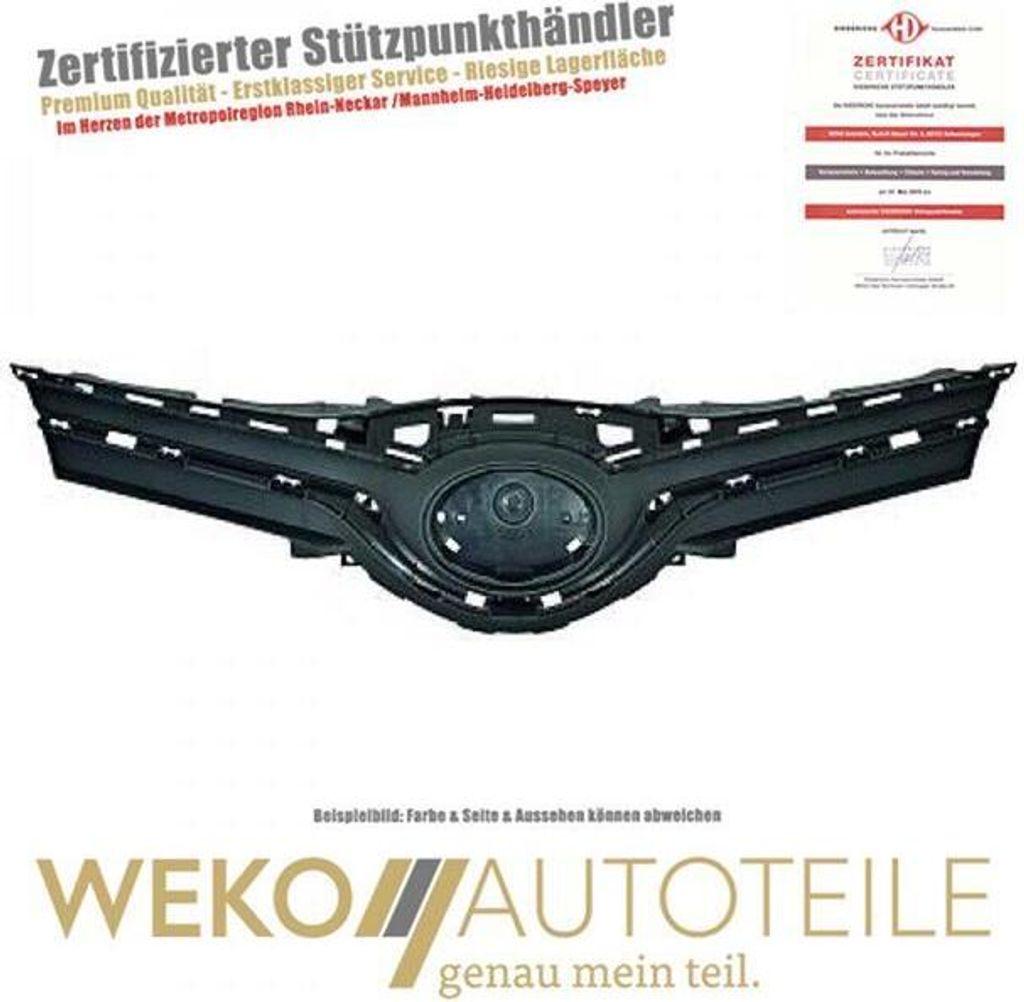 Kühlergitter DIEDERICHS 6607140 für TOYOTA