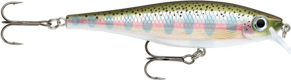 Rapala BX Minnow BXM10 10cm 12g - Wobbler, Farbe:Rainbow Trout