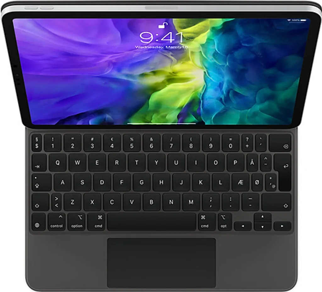 Clavier Magic Keyboard Apple pour iPad Pro 11 avec Trackpad Intégré Noir