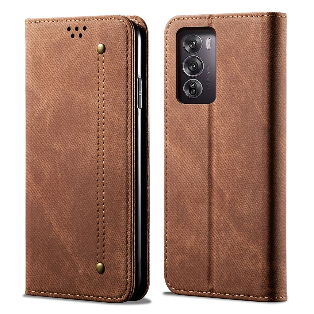Hülle für Oppo Reno12 5G Leder Brieftasche Flip Bookstyle Produktbild 