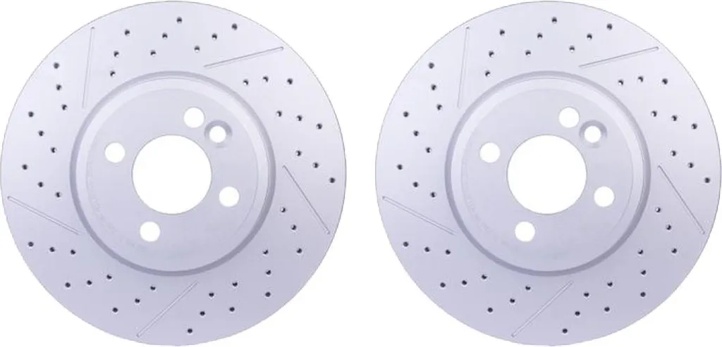 Stop aux Vibrations : 2 Disques de Frein Avant HELLA PRO pour MINI R55-R58