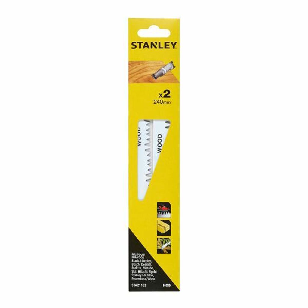 Stanley Sägeblatt STA21182-XJ 24 cm 2 Stück
