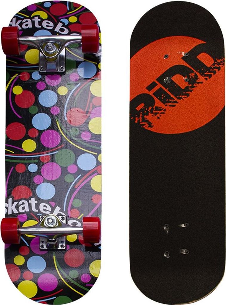 RiDD Skateboard 28 Zoll – Double Kick Tail – Ahornholz & Produktbild 
