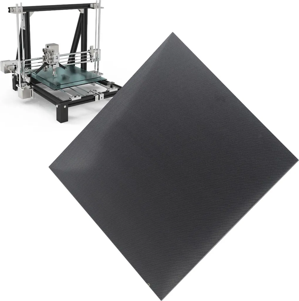Surface d'impression 3D grand format 470x470 pour adhérence maximale - 11