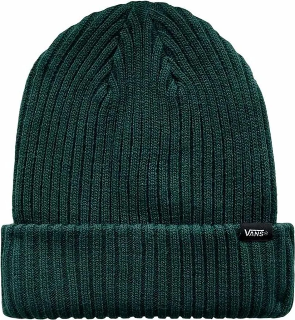 Vans Beanie Olive Risvolto Tagliato | Cappello Invernale Casual Uomo Donna