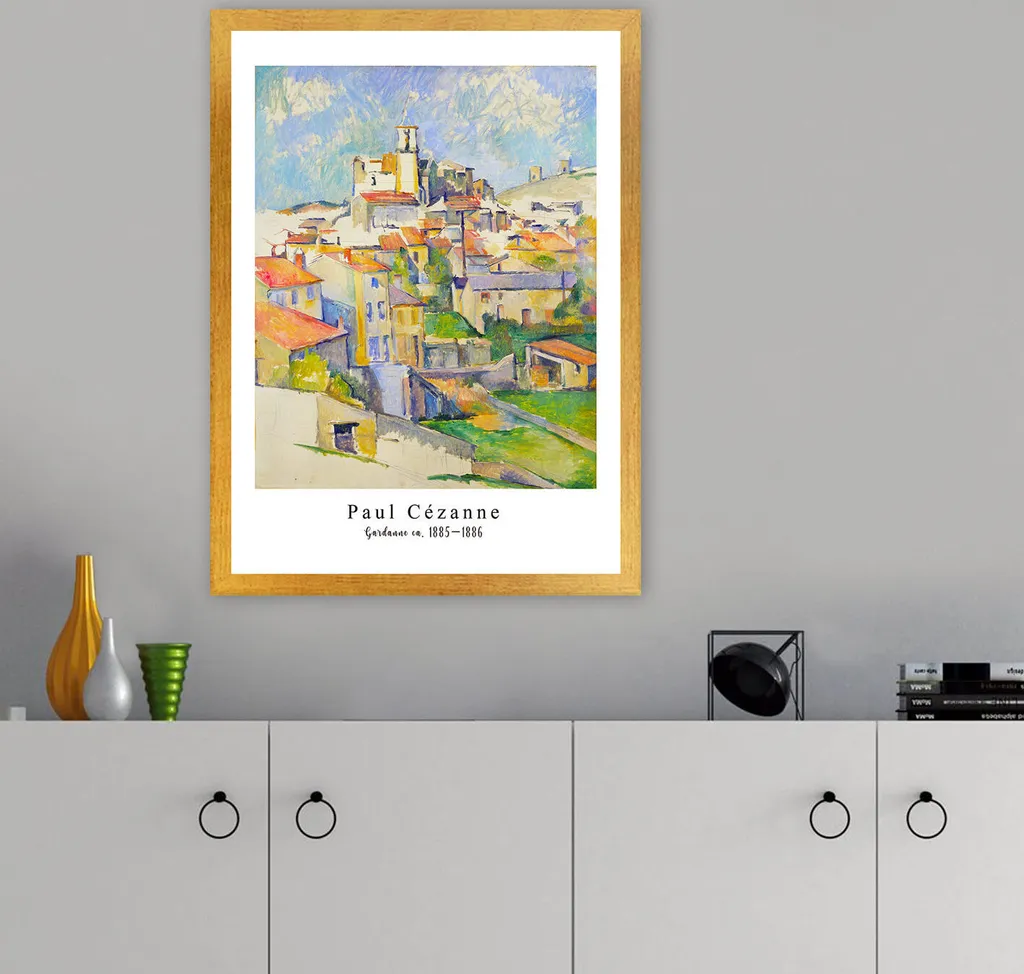 Wallity Quadro Tela Decorativo 35x45 Legno - Esplosione di Colori