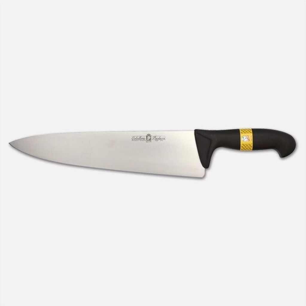 Kochmesser mit Nylongriff, 20 cm lange Klinge aus Edelstahl