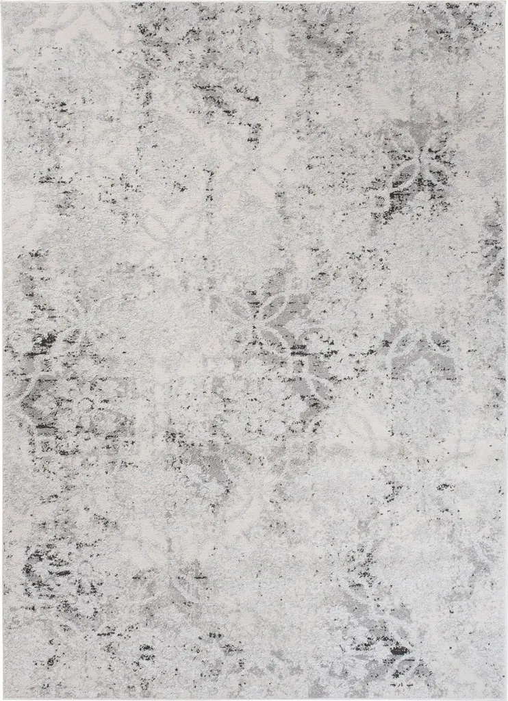 Tapis pour Salon et Chambre - Style Oriental Vintage 140x200 cm Gris