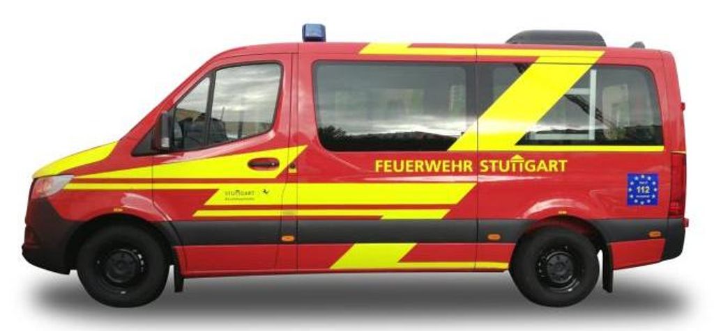 Herpa MB Sprinter 18 FD Bus Feuerwehr Stuttgart 945141
