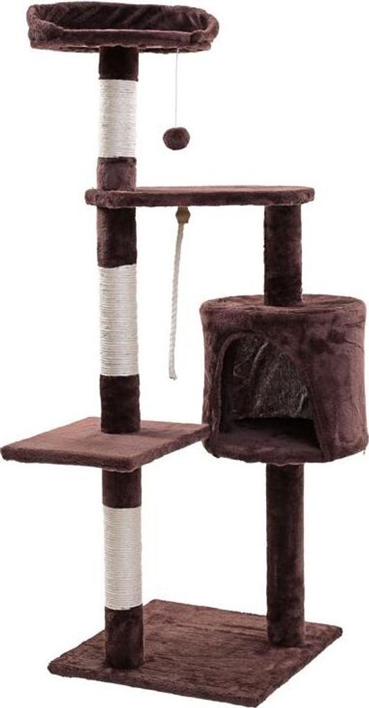 Kratzbaum Katzenbaum Katzenkratzbaum 112 cm Kletterbaum Produktbild 1