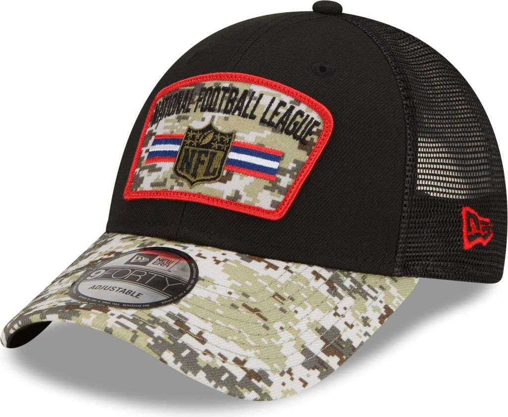 New Era NFL 9FORTY Trucker 2021 Salut To Service Cap Produktbild 