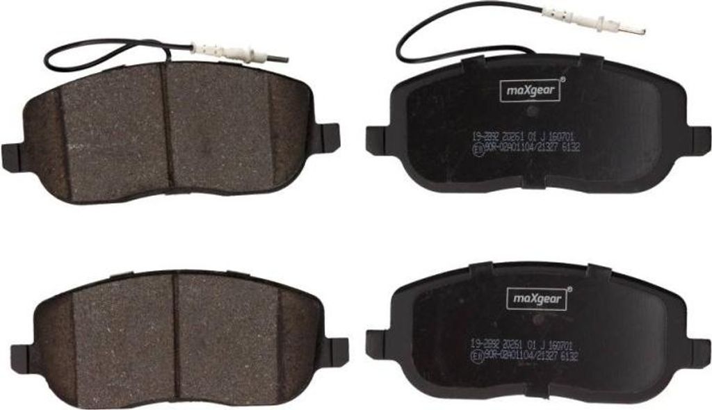 MAXGEAR Bremsbeläge Satz Vorne Bremsklötze für FIAT CROMA (194) 19-2892