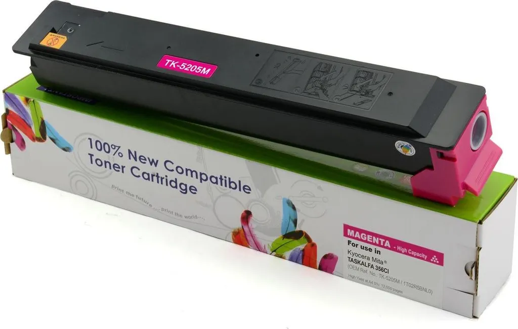 Toner Laser Magenta Compatible Kyocera TK-5205M Haute Performance