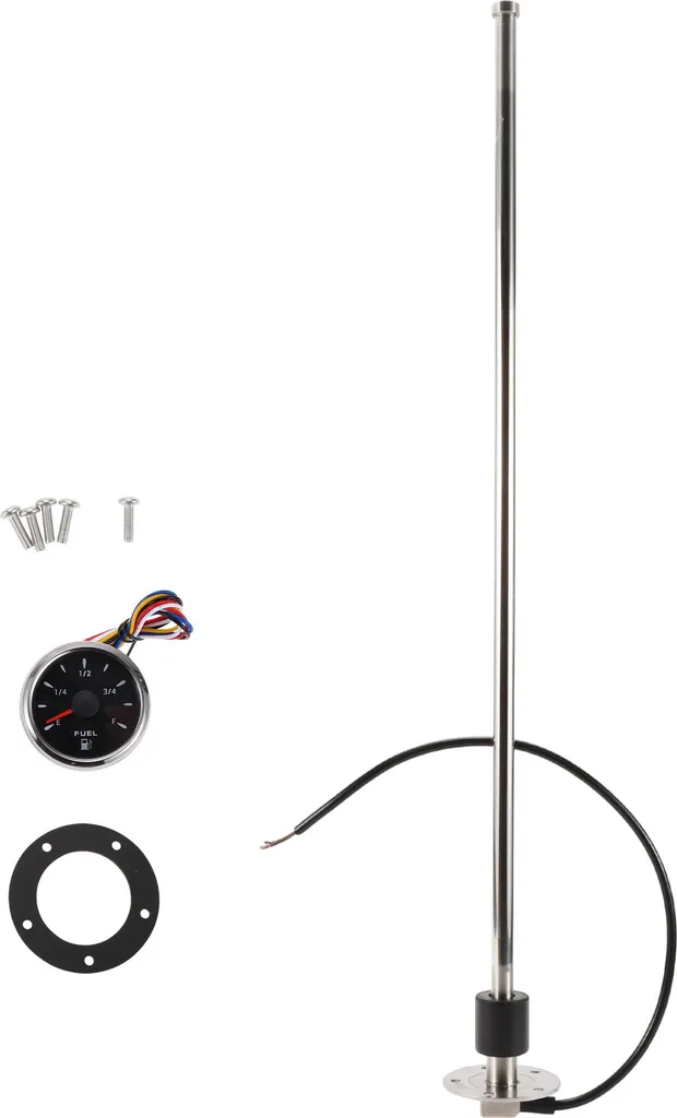 Unité d'Envoi Carburant Bateau 240-33 Ohm en Métal Noir 737mm 1 Set