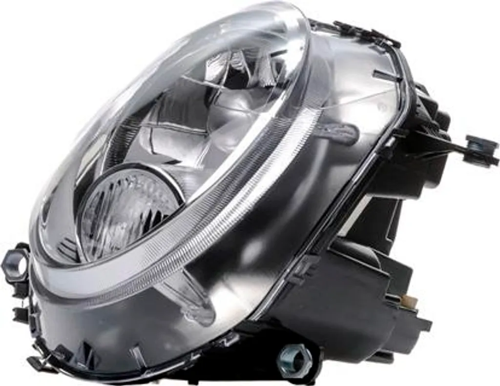 TYC Vetro Faro Anteriore Destro Per BMW Serie 3 E46 Coupé E Cabrio - Lente Diffusore, Omologato