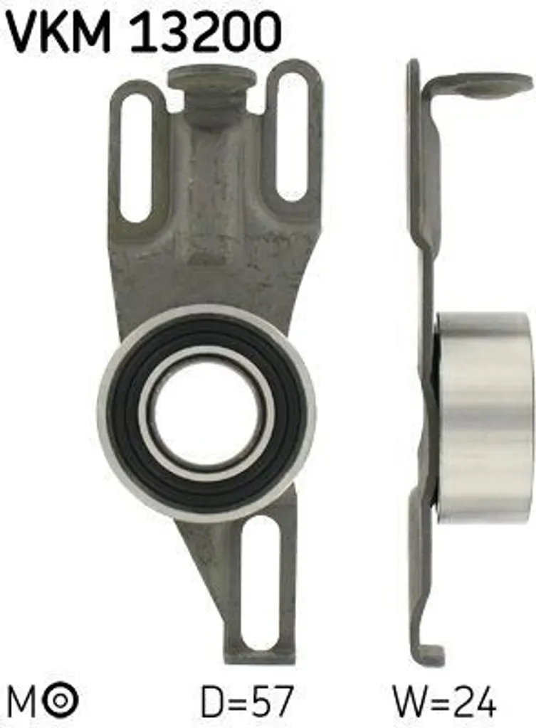 Rouleau tendeur de courroie SKF VKM 13200 pour entretien Peugeot 309