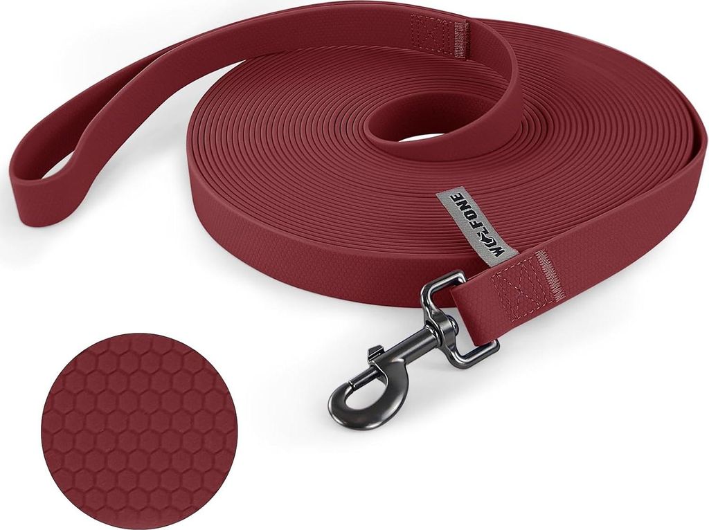 Wasserdichte Lange Hundenleine 15m mit Antirutschgriff für Training und Outdoor-Aktivitäten