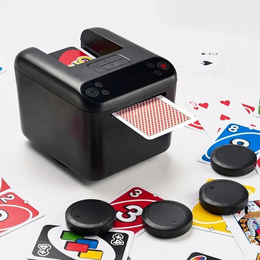 Automatischer Spielkartenmischer, Kartensendemaschine, 12 Produktbild 