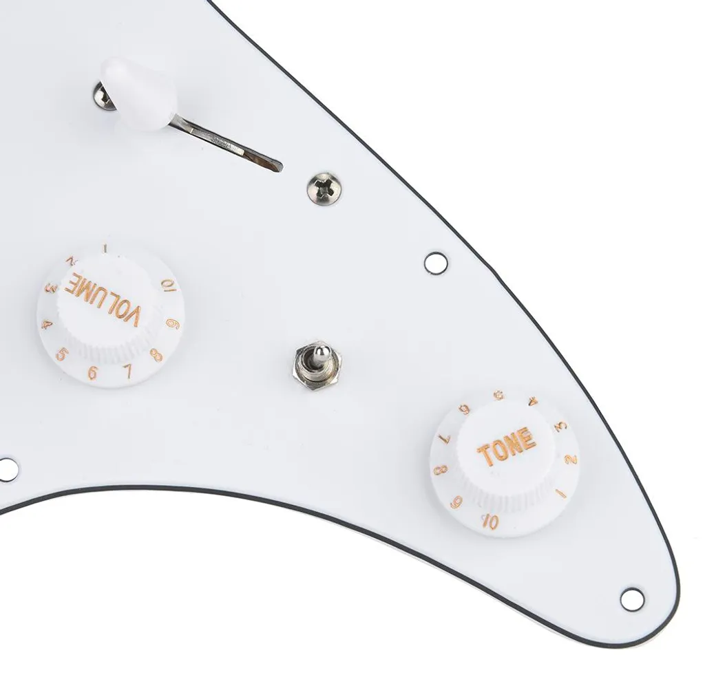 Éliminez les buzz : Micros SSH pré-câblés à double bobine pour guitare - 12