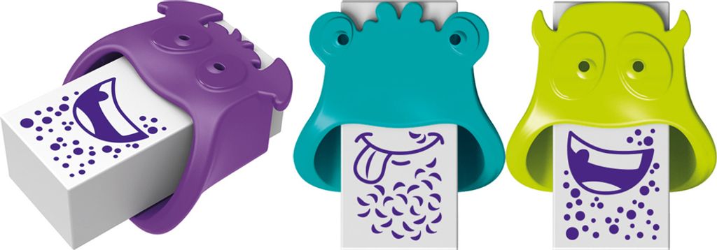 Maped 127711 Maped Gomme plastique LITTLE MONSTER, couleurs Image du produit 